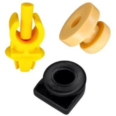 Imagem de Kit Grampo Presilha Da Vareta Do Capô Fox CrossFox Spacefox - Plastcar