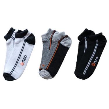 Imagem de Kit Meia Masculina 12 Pares Algodão Curta 38 a 44 - ENZO