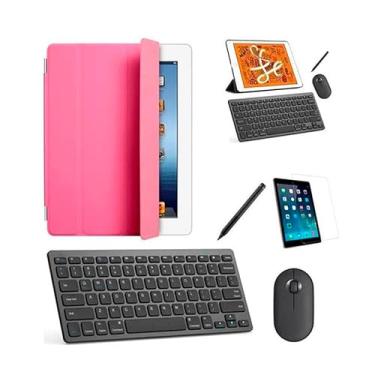 Imagem de BDNET, Capa Smart Rosa Teclado, Mou, Pel, Can Stylus P/iPad Pro 11