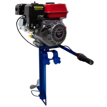 Imagem de Rabeta Vertical com Motor a Gasolina Branco 7,0 cv B4T 7 Proposto