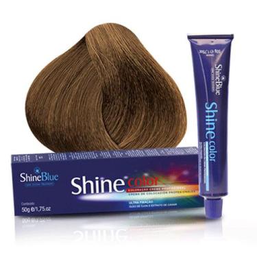 Imagem de Coloração 8.31 Louro Claro Bege Shine Blue 50g