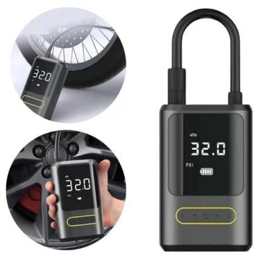 Imagem de Mobilidade e Segurança: Compressor de Ar Portátil para Viagens e Passe