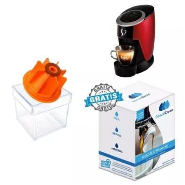 Imagem de Cápsula Retrolavagem Cafeteira Touch da Três Corações + Sachê Descalci