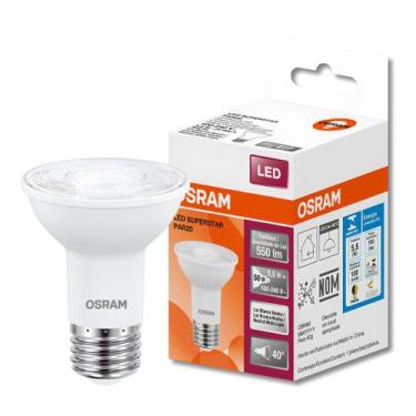 Imagem de Lampada Led Par20 5,5W 40 Ip20 Bivolt E27 G4 Osram, 110V/220V, BRANCO-