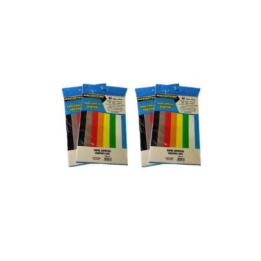 Imagem de Papel Especial Criativo Masterprint A4 Coloridos 75g 180fls