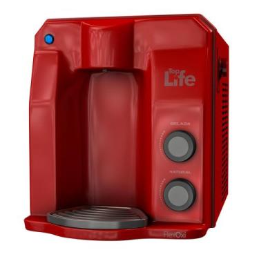 Imagem de Purificador Agua Gelada Ozônio Flex Oxi 127/220V COR VERMELHA - Top Li