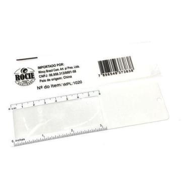 Imagem de Régua Com Lente De Aumento Marca Página Livro - oem