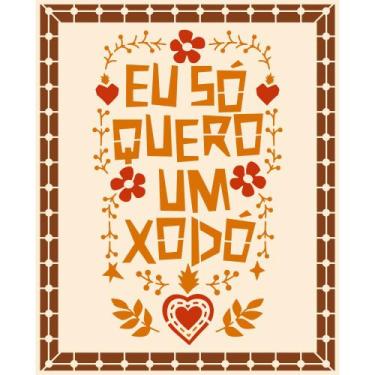 Imagem de Stencil Pintura Coleção Nordeste Eu So Quero 21,1x17,2 Stm-735 Litoart