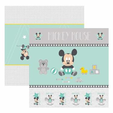 Imagem de Folha para Scrapbook Baby Mickey - Dupla Face - Toke e Crie, CENÁRIO E