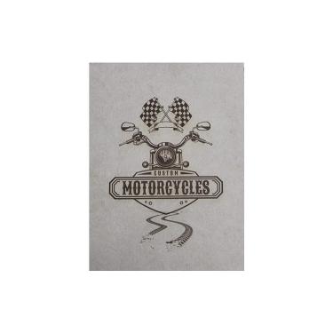 Imagem de Placa Decorativa Adesiva Não é Segredo Moto MDF 30x40 NS0401