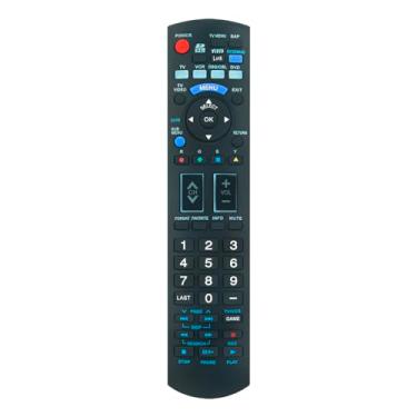 Imagem de Controle remoto de substituição N2QAYB000294 adequado para Panasonic Plasma TV TH-50PZ80 TH42PZ80Q TH-42PZ80 TH-42PZ80Q TH-50PZ80Q TH50PZ80Q TH50PZ80