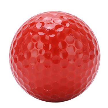 Imagem de Bola Flutuante de Golfe, 2 Camadas, Faixa de água, Esportes Ao Ar Livre, Prática de Treinamento, Ideal para Resistência a Tempestades Frias (Vermelho)
