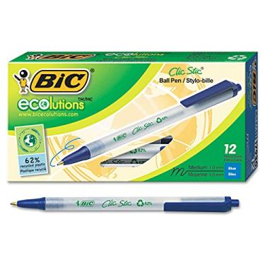 Imagem de Canetas esferográficas retráteis Bic Clic Stic