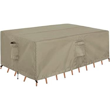 Imagem de OutdoorLines Capas para Móveis de Mesa de Pátio À Prova D'Água para Áreas Externas-Capa Secional Quadrada para Sofá, Cobertura para Móveis de Pátio À Prova de Intempéries para Deck, Gramado E Quintal