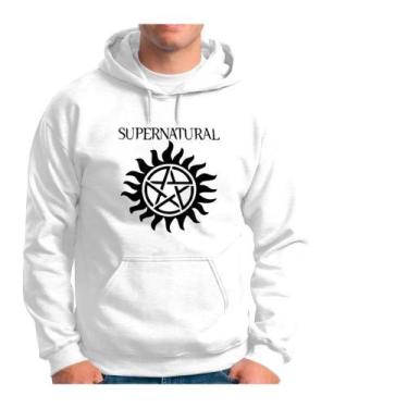 Imagem de Moletom Com Capuz e Bolso Personalizado Supernatural - Kesdey confecco