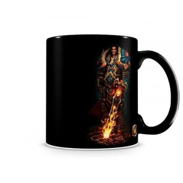 Imagem de Caneca World Of Warcraft Varian II Preta 330 ml