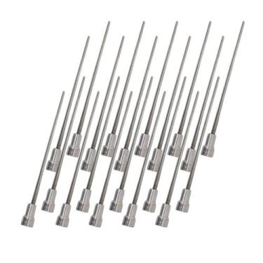 Imagem de Kit 20 espetos de inox 50cm coracao churrasqueiras - INOX LAURINDOS