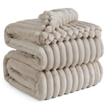 Imagem de Cobertor Bedsure Fleece Queen Size (220x230cm) - Macio e Aconchegante
