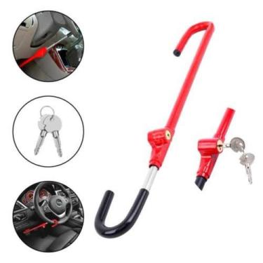 Imagem de Trava Antifurto para Volante e Pedal Aplicação Universal - IDEA