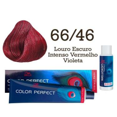 Imagem de Coloração Color Perfect 66.46 Louro Escuro Intenso Vermelho Violeta Ox