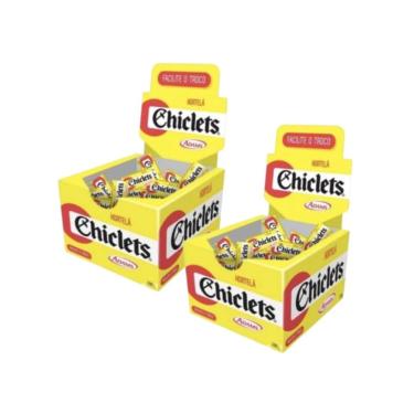 Imagem de Chiclets Adams Hortelã 280g - 2 unid