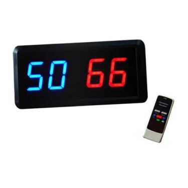 Imagem de menolana LED de placar eletrônico de pontuação digital Árbitro de futebol de futebol Ajuste ajustável Plug da UE para tênis de tênis de tênis de futebol