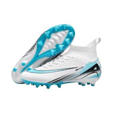 Imagem de Sapatos De Futebol Indoor De Futsal Masculino Crianças Botas De Futebo