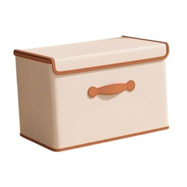 Imagem de Ｂｅｓｇａ Organizador de armário para roupas, recipiente grosso de grande capacidade com tampa, caixa de armazenamento para quarto, colchas, roupas íntimas e, L