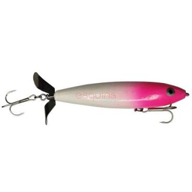 Imagem de Isca artificial de madeira com hélice 12cm - BellaPesca