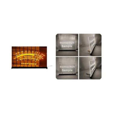 Imagem de Vintage Marantz Peak VU dB LED Neon Sign Decoração De Casa Para Sala D