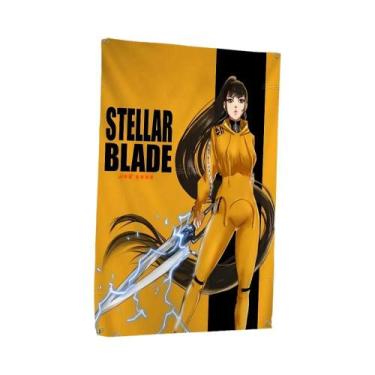 Imagem de Jogo De Ficção Científica Stellar Blade Bandeira De Desenho Animado Ar