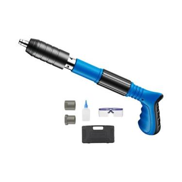 Imagem de Mini Pistola De Pregos Manual De Aço Para Instalação Em Paredes De Con