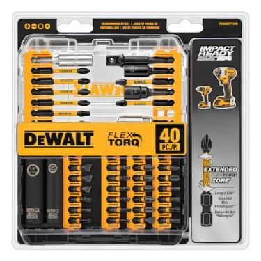Imagem de Jogo De Bits 40 Peças Impact Ready Flextorq Dwa2t40ir Dewalt