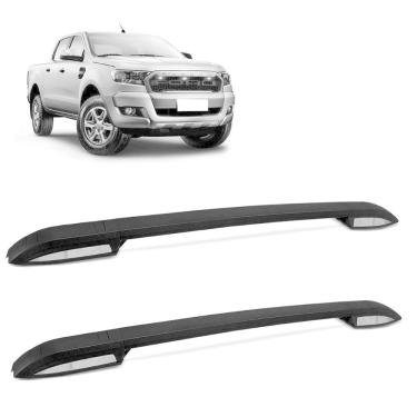 Imagem de Rack Teto Longarina Ford Ranger 2013 a 2023 Preto Elite Bepo