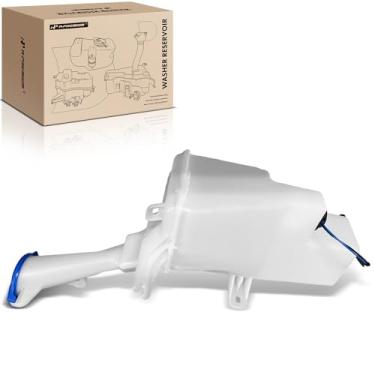 Imagem de A-Premium Conjunto de tanque de reservatório de lavadora de para-brisa compatível com Kia Forte5 2017-2018 - com tampa e bomba de arruela e sensor de nível de fluido