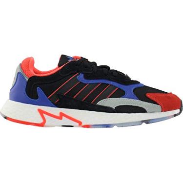 Imagem de Tênis masculino casual Tresc Run Adidas, Cblack,solred,hirblu, 9.5