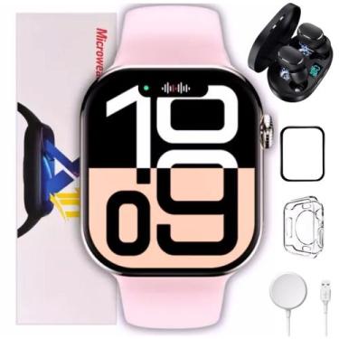 Imagem de Relogio Smartwatch Pro Series S10 NFC GPS Masculino Feminino 47mm Com 