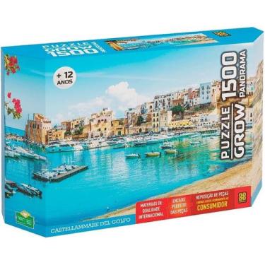 Imagem de Quebra-cabeça - 1500Peças Panorama - Castellammare Del Golfo - Grow