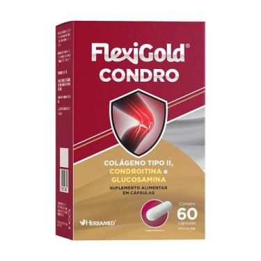 Imagem de Suplemento Alimentar Flexigold Condro 60 Capsulas - Herbamed
