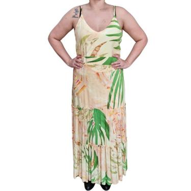 Imagem de Vestido Feminino Xá Doce 100% Viscose Longo