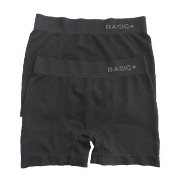 Imagem de Kit 2 Cuecas Boxer Preto G - Basic+