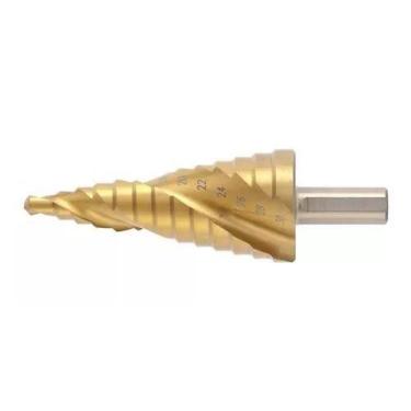 Imagem de Broca Escalonada Hss 6 Á 30mm Profissional Espiral - Mtx