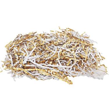 Imagem de Palha decorativa para preenchimento de cestas natalinas 3 mm 30 g - RI