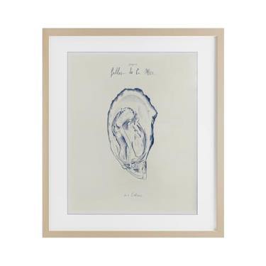 Imagem de Stupell Industries Filles De La Mer Oyster Birch Impressão Emoldurada sob Vidro Design por 1x, 21 x 17