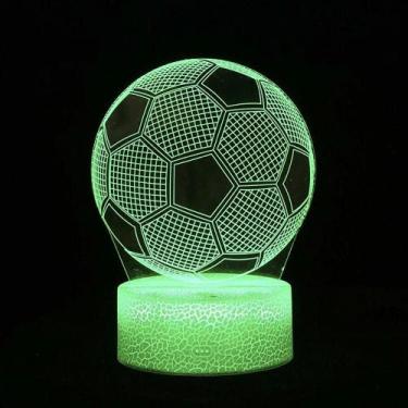 Imagem de Cristiano Nathan LED Luz Noturna 3D 7/16 Cores Variáveis Iluminação Vi