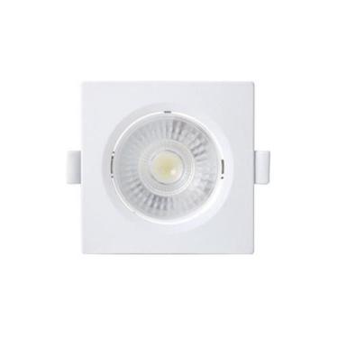 Imagem de Spot Led Embutir Quadrado 45º Alltop PAR20 6500K Branco Taschibra 7W