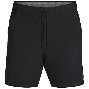 Imagem de Outdoor Research Shorts masculino Astro, costura interna de 17,78 cm – shorts masculinos elásticos pretos