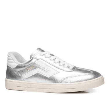 Imagem de Tênis Pegada Feminino em Couro Prata 211154-09-Feminino