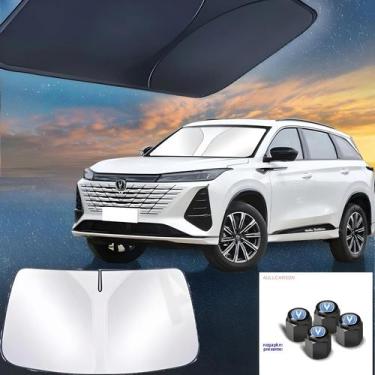 Imagem de Protetor Solar Para Para-brisa De Carro Dobrável Com Bloqueio UV Para 