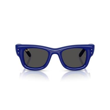 Imagem de Ray-Ban Óculos de sol RB4940 Wayfarer Puffer Collection by A$AP Rocky Square, azul/ultra preto, 50 mm